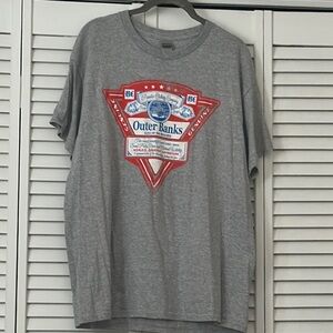 Heather Grey Short Sleeve Tee from Outer Banks